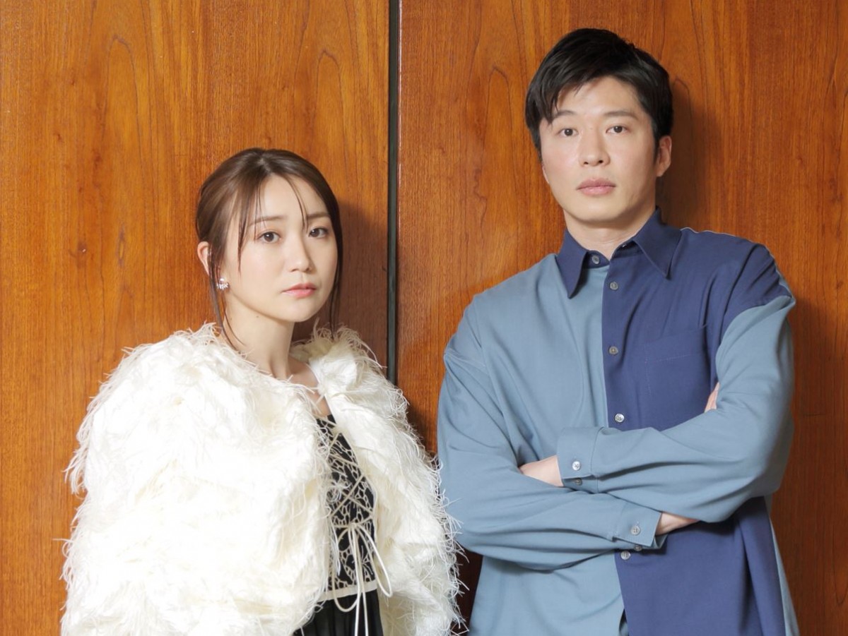 映画『女子高生に殺されたい』で共演する田中圭&大島優子