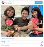 （向かって左から）久冨慶子、竹内由恵、富川悠太　※「竹内由恵」インスタグラム