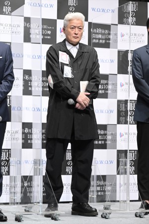 陣内孝則、『連続ドラマW　松本清張　眼の壁』完成報告会に登場