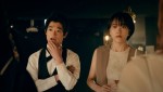ドラマ『ブラック／クロウズ～roppongi underground～』出演（左から）三浦りょう太、松井愛莉