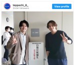 【写真】町田啓太＆佐野勇斗、ほのぼの2ショットに反響　「かっこいい」「笑顔が眩しい」