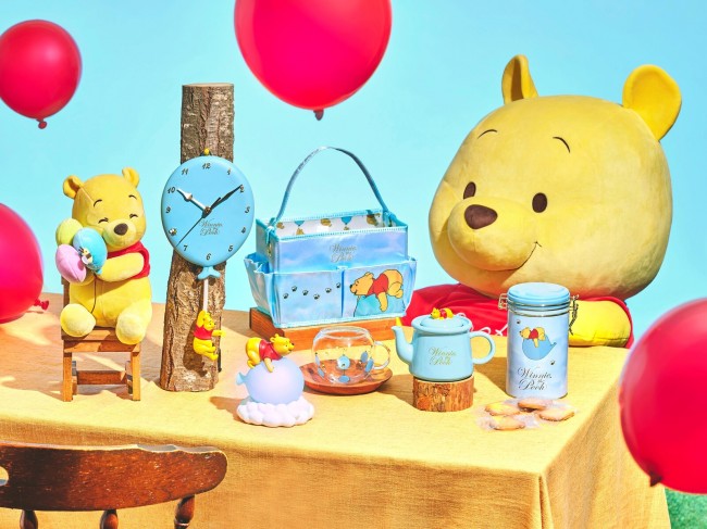 『プーさんとはちみつ』モチーフの新グッズ発売！　涼しげな水色の風船をデザイン