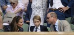 ウィリアム王子＆キャサリン妃＆ジョージ王子、ウィンブルドン決勝を観戦