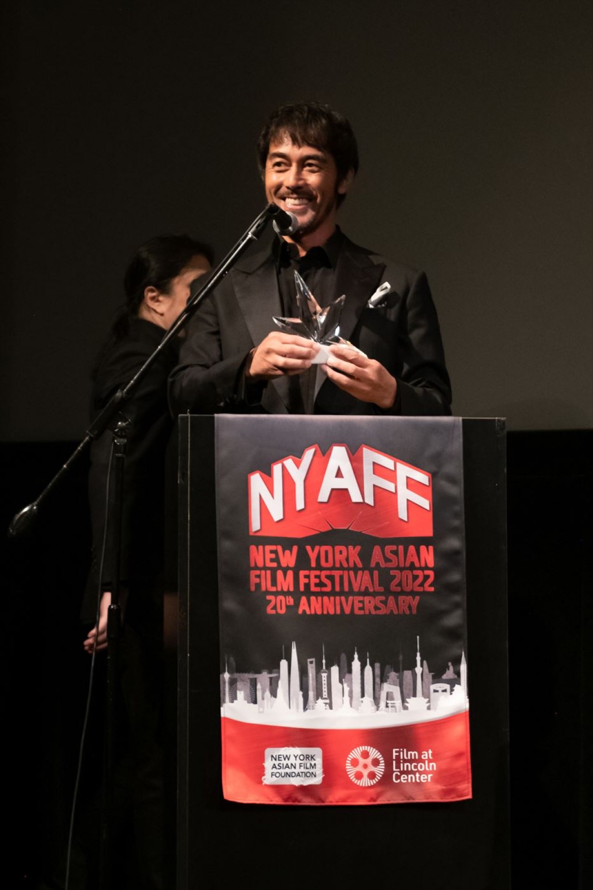 阿部寛、ニューヨーク・アジアン映画祭で日本人初のスター・アジア賞受賞