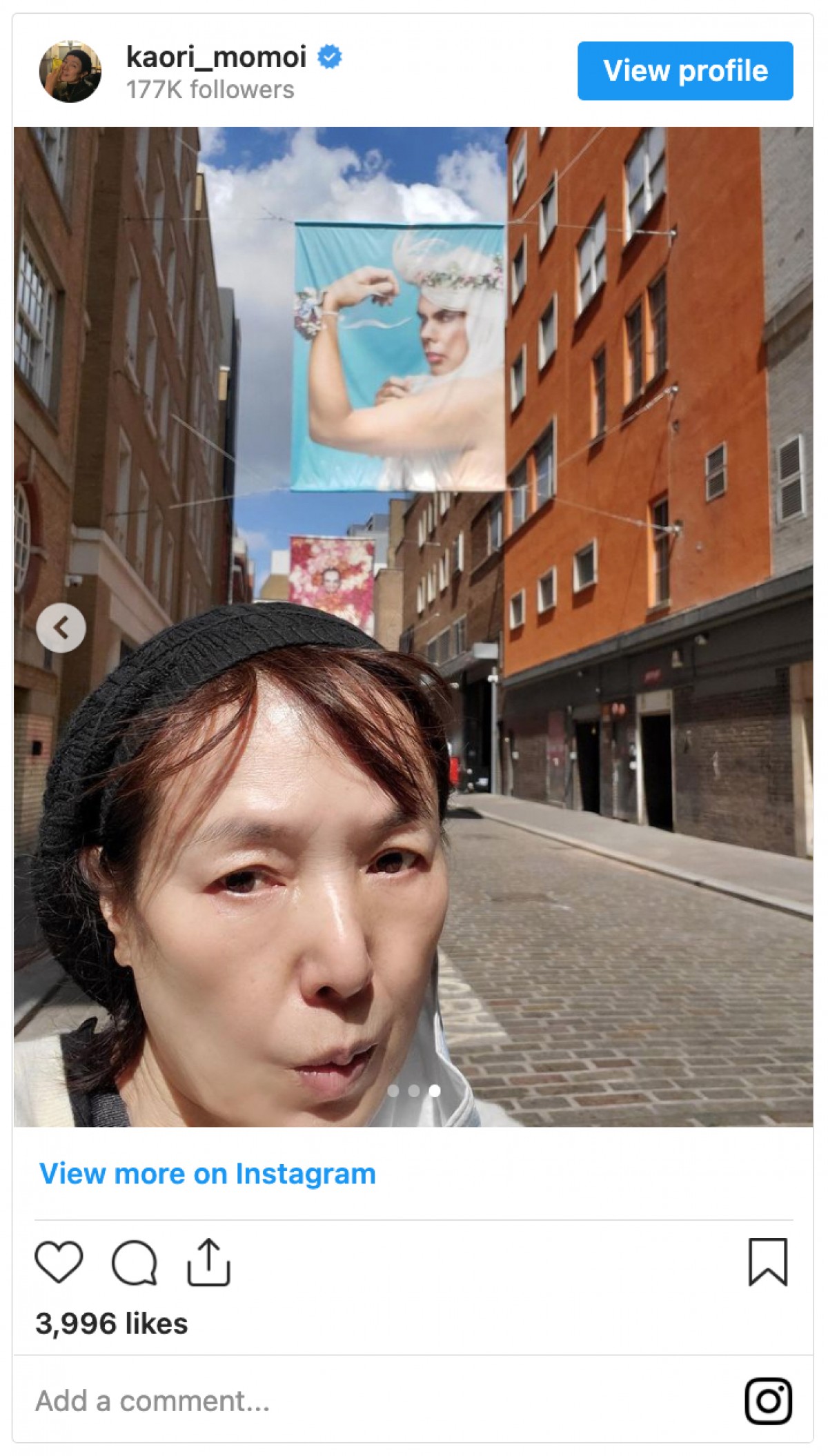 桃井かおり71歳、夫とロンドン降り立つ　ドアップショットも「美しいお肌」と絶賛の声