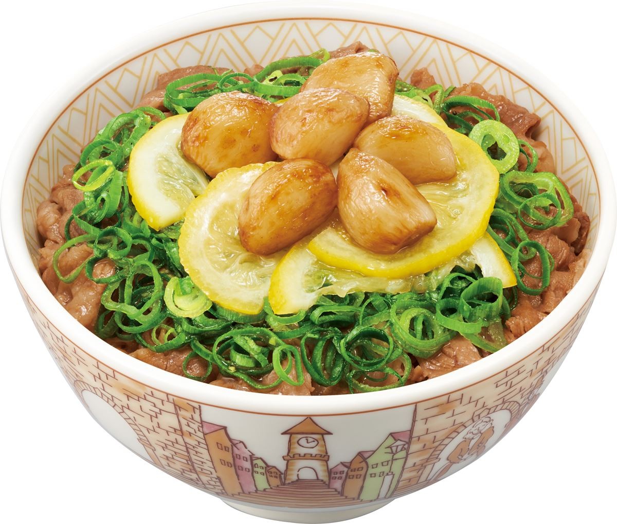 「ねぎ塩レモン牛丼」202208