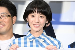 夏帆、映画『さかなのこ』完成報告上映会に登場