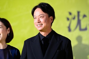 椎名桔平、映画『沈黙のパレード』ジャパンプレミアイベント＆完成披露試写会舞台あいさつに登場