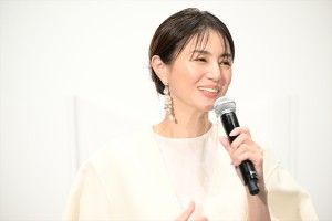 井川遥、映画『さかなのこ』公開記念舞台あいさつに登場