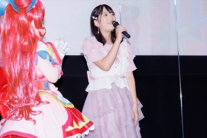 菱川花菜、『映画デリシャスパーティ・プリキュア 夢みる・お子さまランチ！』公開記念舞台挨拶に登場
