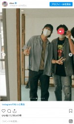 3年ぶりに来日したBTSのRM（キム・ナムジュン）　※「RM（BTS）」インスタグラム