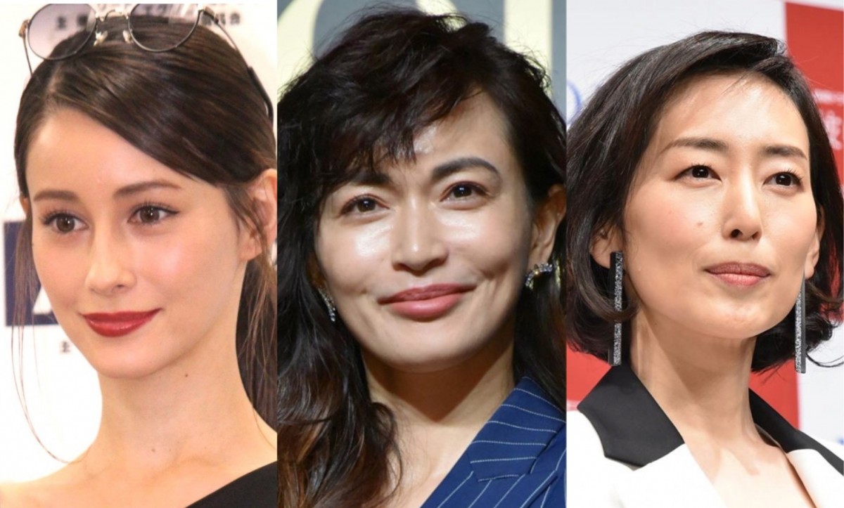 (左から)ダレノガレ明美、長谷川京子、木村多江