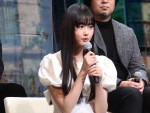 『すずめの戸締まり』完成報告会見に出席した原菜乃華