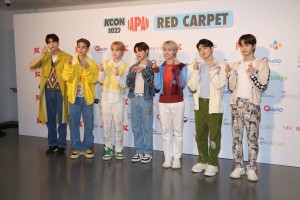 「KCON 2022 JAPAN」レッドカーペットに出席したTEMPEST