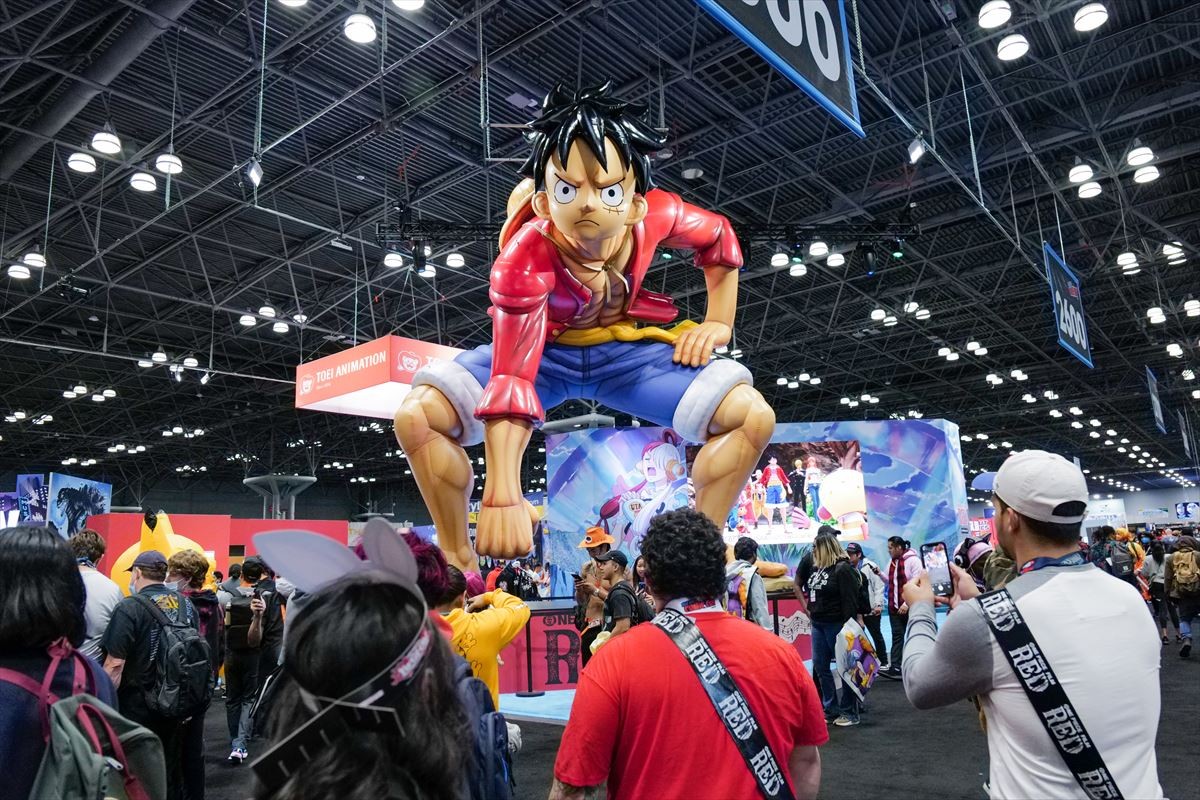 『ONE PIECE FILM RED』、NYタイムズスクエアをジャック　11.4公開前に現地ファン熱狂