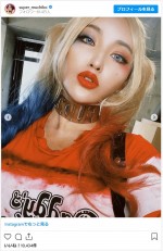 ハーレイ・クインになりきったてんちむ ※「てんちむ」インスタグラム