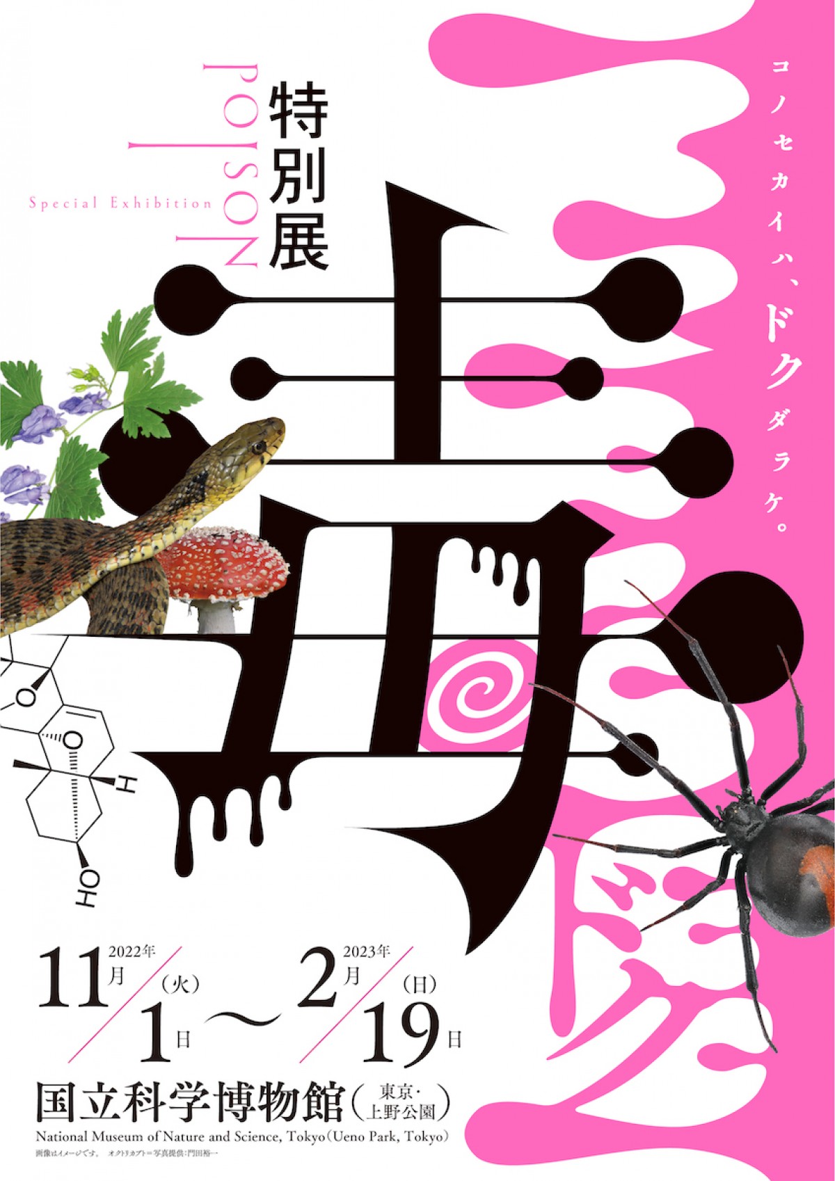 国立科学博物館 特別展「毒」