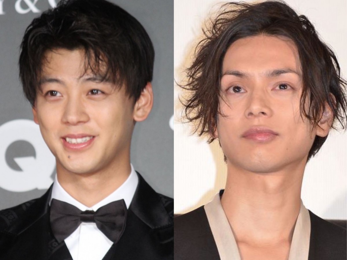 (左から)竹内涼真、水嶋ヒロ