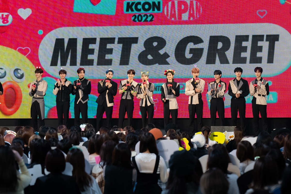 「KCON 2022 JAPAN」ミート＆グリート20221017