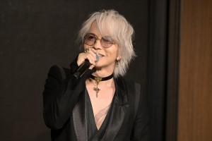 HYDE、「THE LAST ROCKSTARS」記者会見に登場