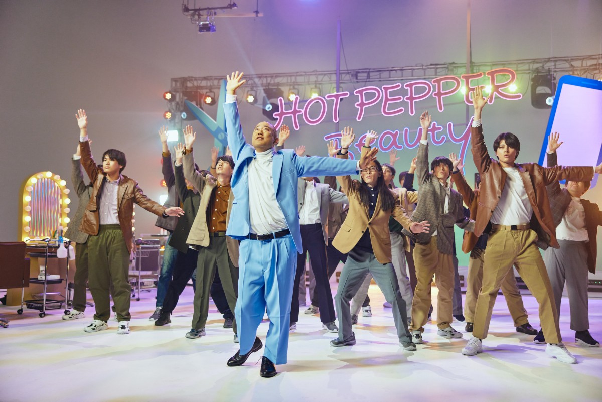 ホットペッパービューティー新Web‐CM『髪癖悩み男たちのダンス』篇