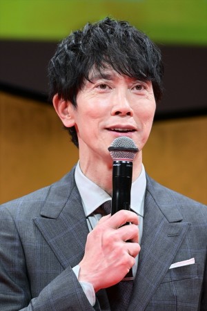 佐々木蔵之介、映画『嘘八百 なにわ夢の陣』完成披露試写会に登場