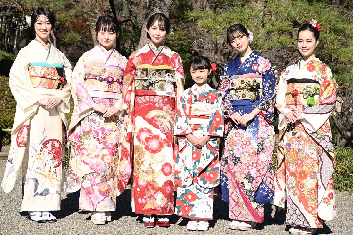 『舞いあがれ！』浅田芭路、晴れ着姿で挨拶「普段は無邪気です」　福原遥への憧れも語る