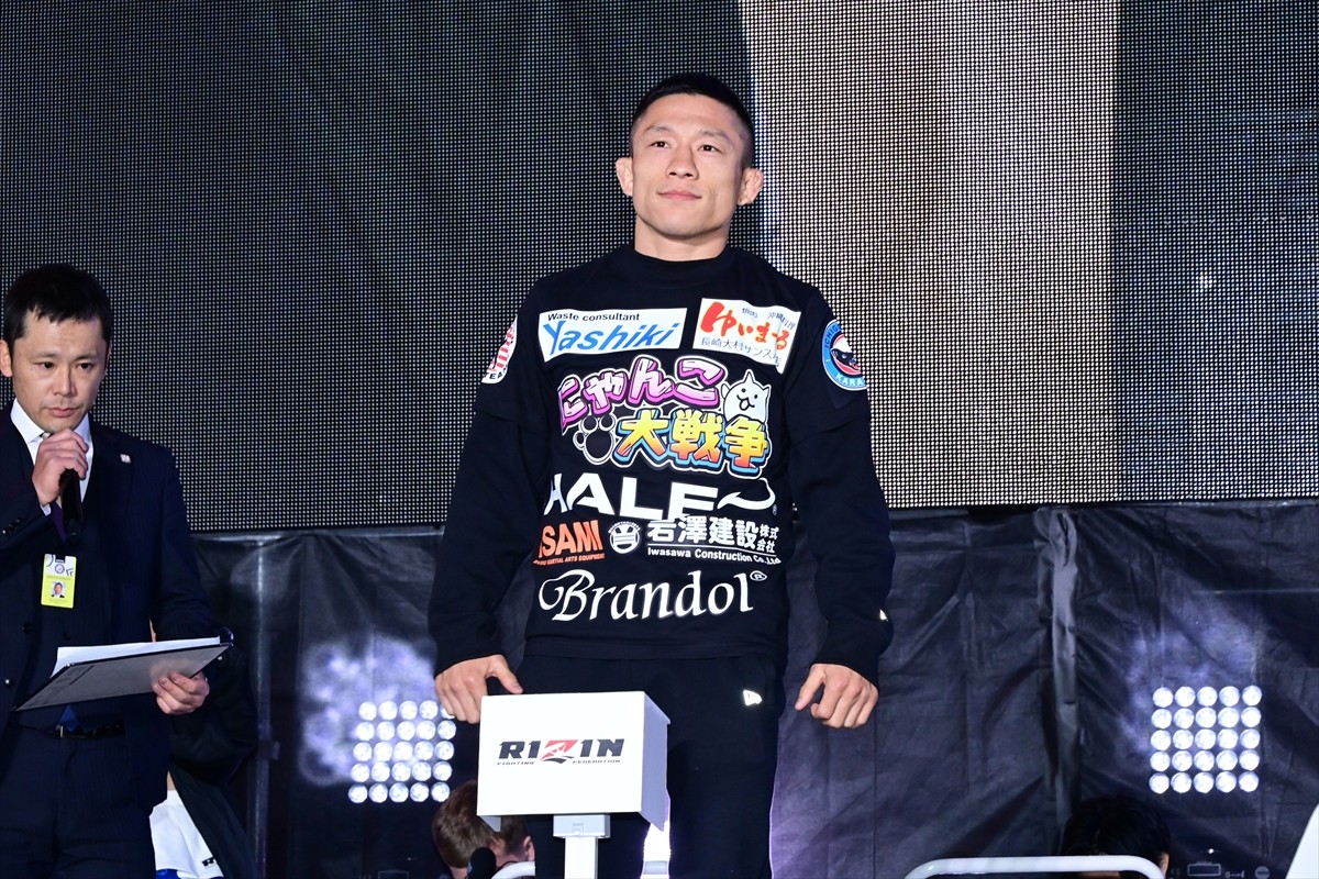 【RIZIN.40】堀口恭司「一番盛り上がる試合する」扇久保博正との4年ぶり再戦にやる気十分