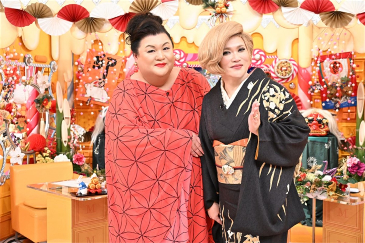 IKKO＆SUGIZO『マツコの知らない世界 新春SP』に出演　「昭和美女の世界」「ご褒美ラーメンの世界」を語る