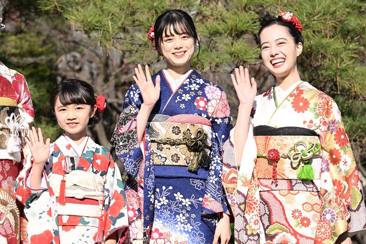 『舞いあがれ！』浅田芭路、晴れ着姿で挨拶「普段は無邪気です」　福原遥への憧れも語る