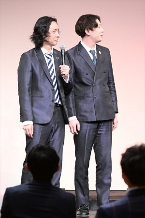 ダイヤモンド、「M-1グランプリ2022」決勝進出者発表会見に登場