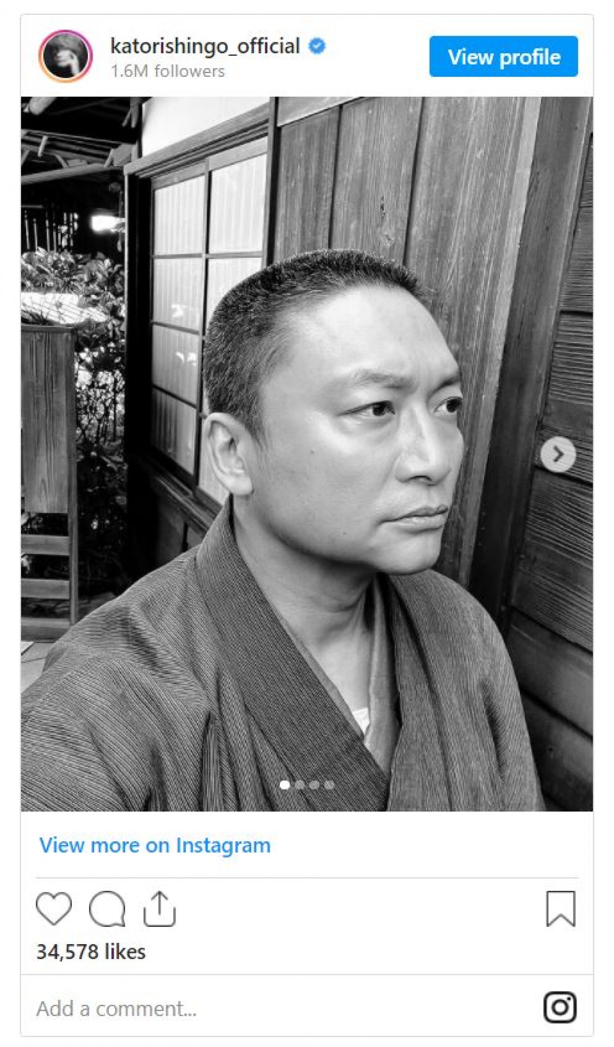 香取慎吾、山本五十六オフショットに反響「男前写真」「素晴らしい作品をありがとう」