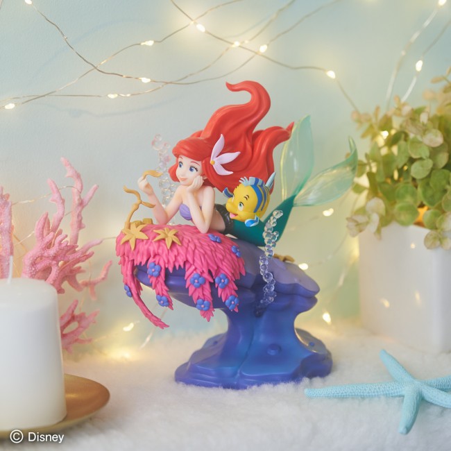 ディズニープリンセス の一番くじ発売決定 花占いをするアリエルがフィギュアに 22年1月14日 写真 アイテム クランクイン トレンド