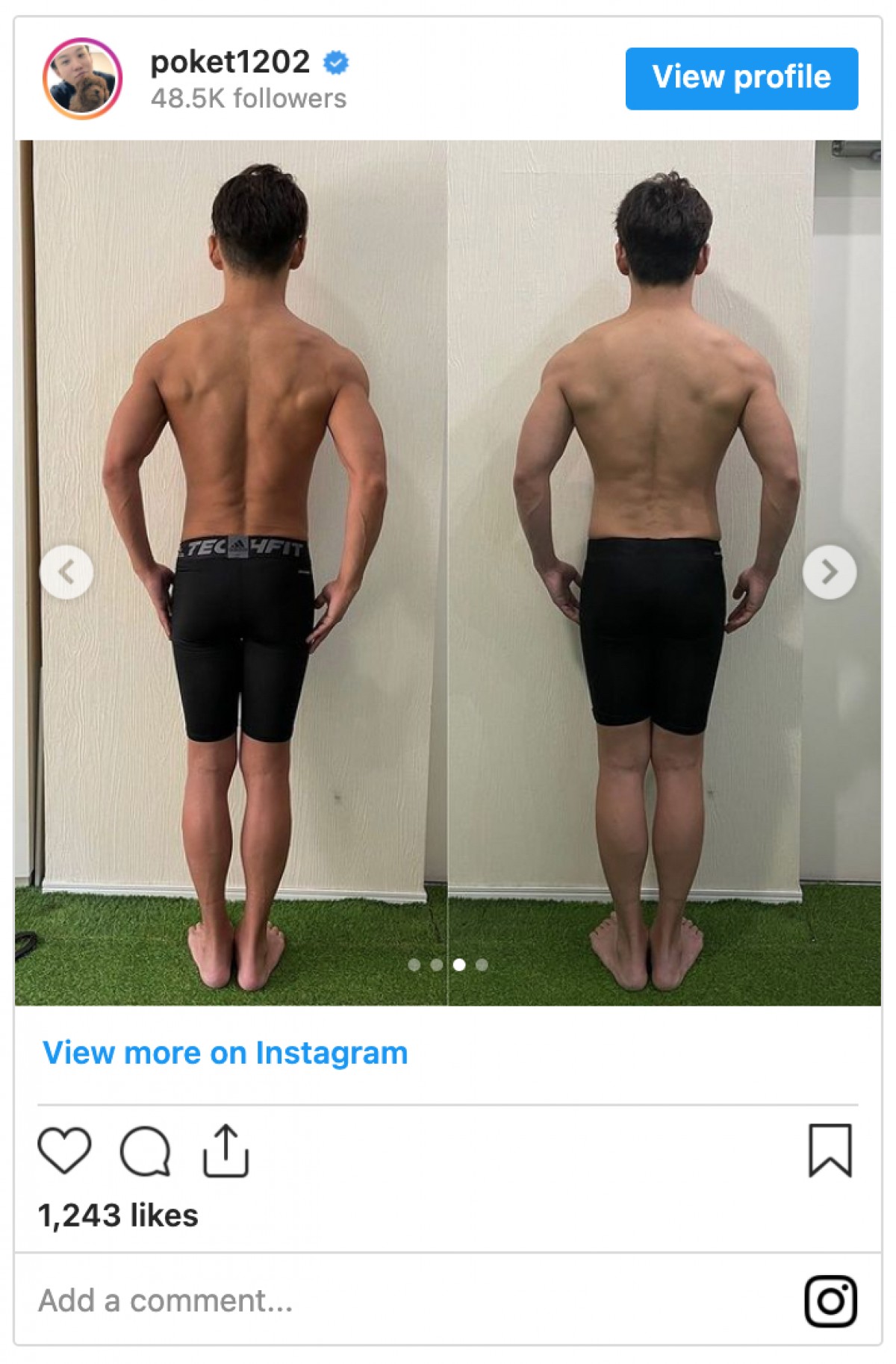 肉体改造で14kg減のジャンポケおたけ、7kg増量も「お腹とか全然出てない」「ボリュームが出て来てる！」