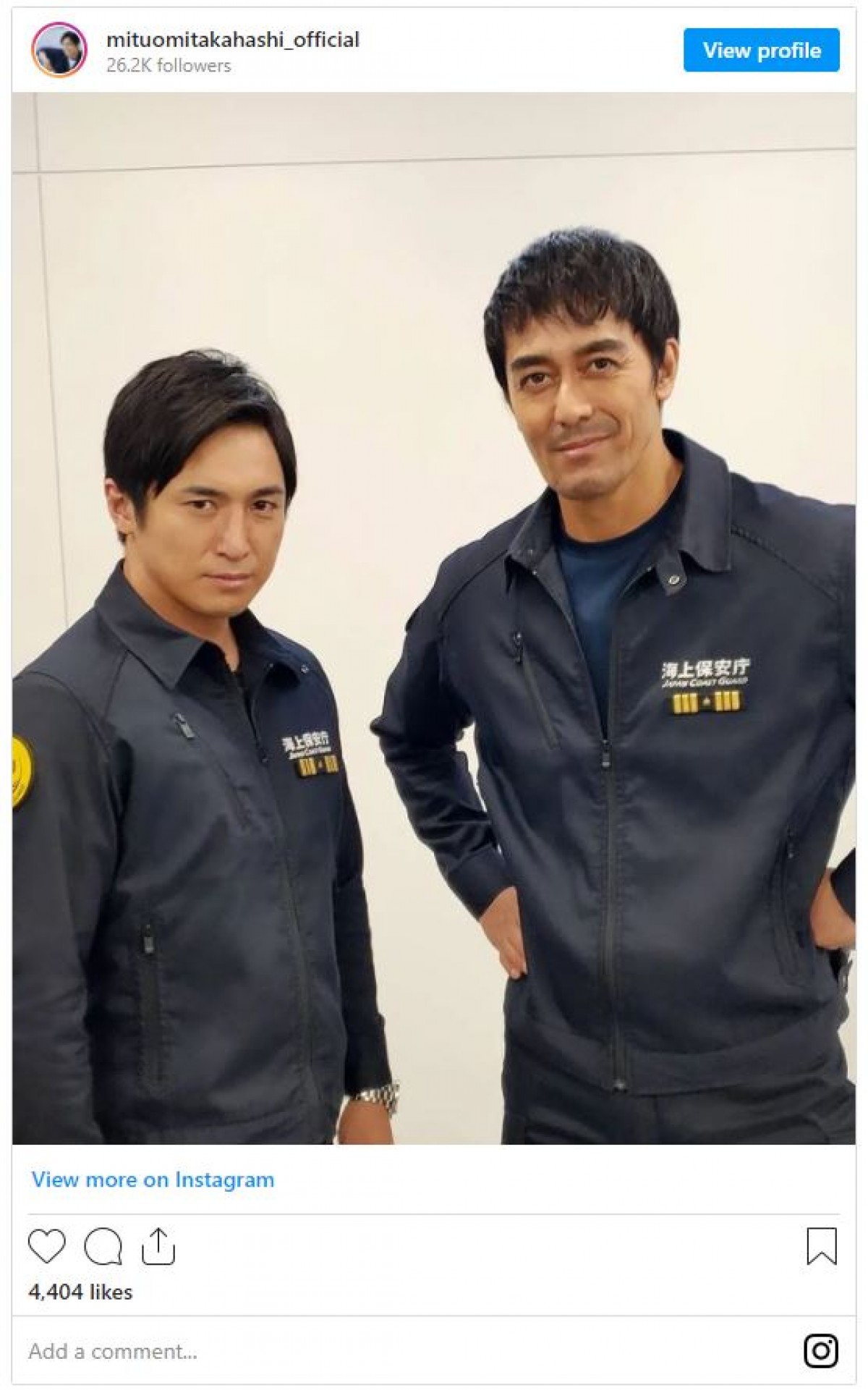 『DCU』阿部寛＆高橋光臣、頼もしすぎる“新バディ”ショットに反響「ワクワクしました」