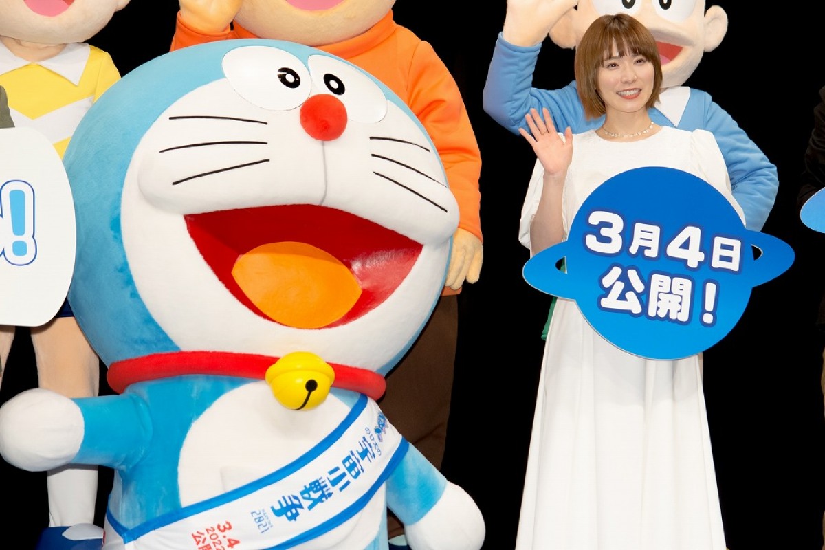 松岡茉優、大ファンの『ドラえもん』声優オファーに喜び　「『やったー！』と言いました」
