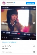 最上もがの女子高生姿　※「最上もが」インスタグラム