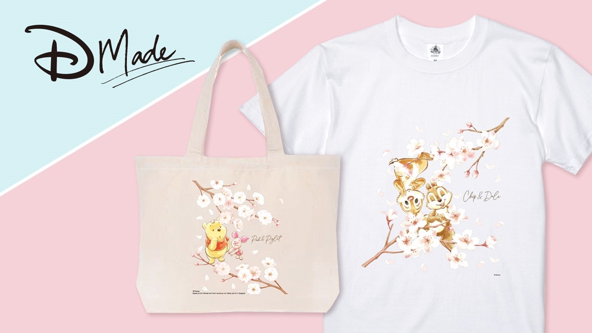 ディズニーストアに桜モチーフの新商品登場！