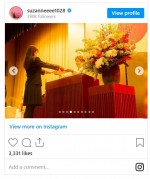 高校を卒業したスザンヌ　※「スザンヌ」インスタグラム