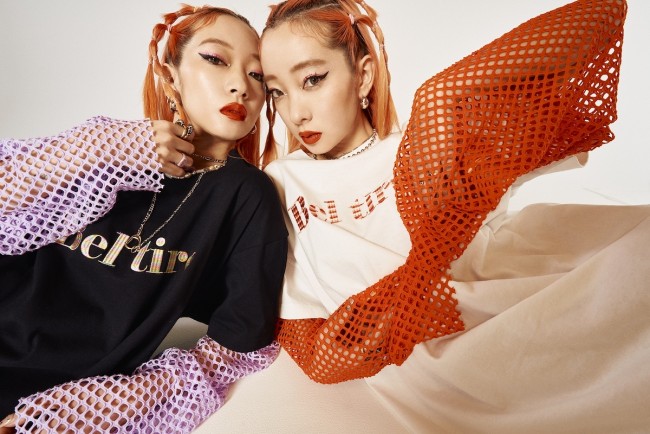 「jouetie」×「FILA」コラボ！　オリジナルモチーフを刺繍したTシャツなど発売