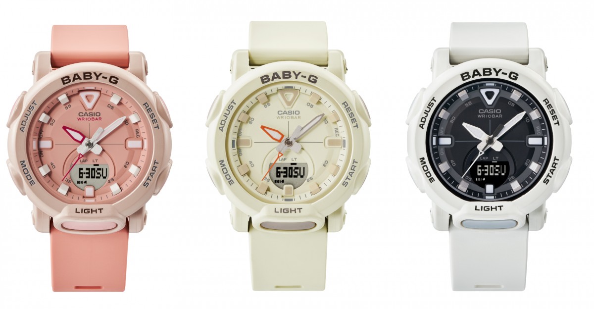 「BABY‐G」アウトドアスタイルにぴったりな新商品登場！