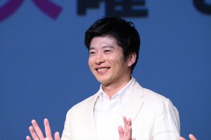 TBS DRAMA COLLECTION 2022 Spring!!　火曜ドラマ『持続可能な恋ですか？～父と娘の結婚行進曲～』会見に登場した田中圭