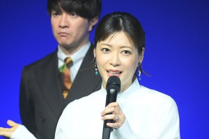 TBS DRAMA COLLECTION 2022 Spring!!　火曜ドラマ『持続可能な恋ですか？～父と娘の結婚行進曲～』会見に登場した上野樹里