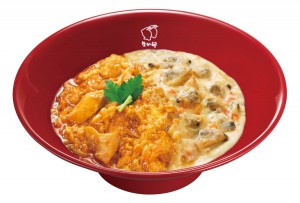 なか卯「あさりくり～む親子丼」発売へ！　“和×洋”がテーマの創作メニュー