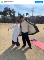【写真】『ファイトソング』最終話　清原果耶＆間宮祥太朗、“ムササビポーズ”で感謝　「ムササビポーズありがとうー！」と反響