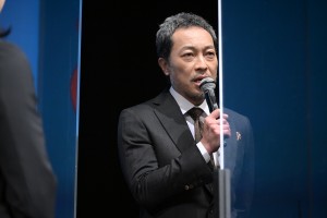 音尾琢真、映画『死刑にいたる病』完成披露試写会に登場