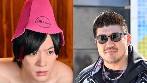 金曜ドラマ『インビジブル』第1話にゲスト出演する（左から）DAIGO、湘南乃風・RED RICE