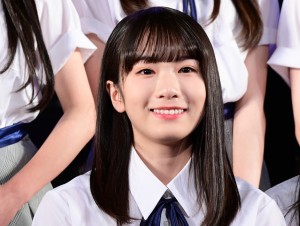 AKB48第17期生お披露目会に出席した新メンバー・橋本恵理子