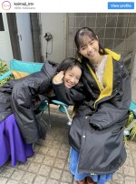 【写真】飯豊まりえ＆西野七瀬の仲良しショットに反響