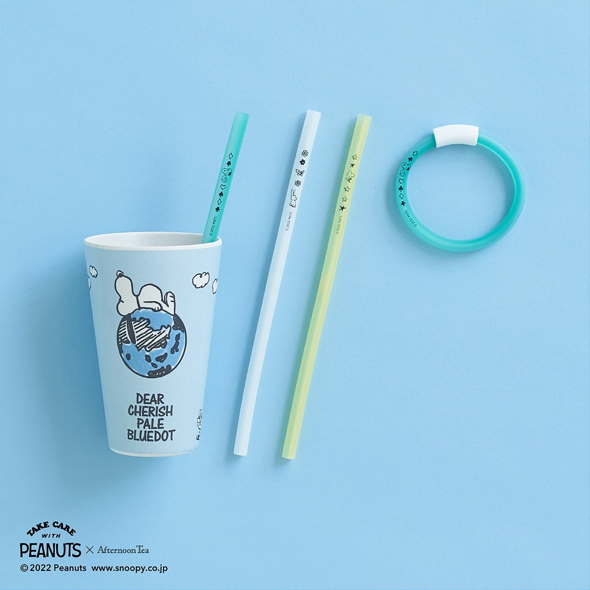 サステナブルなスヌーピーグッズを展開! 「Afternoon Tea LIVING」とコラボ